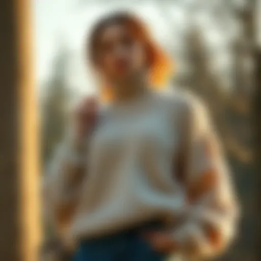 The Contrast of Comfort and Style: Exploring the Fuzzy Knit Sweater Introduction