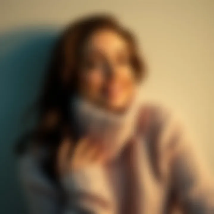 Notable The Contrast of Comfort and Style: Exploring the Fuzzy Knit Sweater