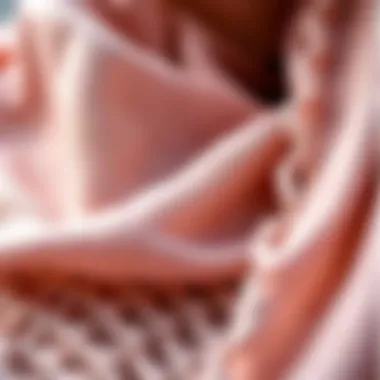 Innovative Materials Behind Electric Shawls Close-up of innovative materials used in electric shawl production.