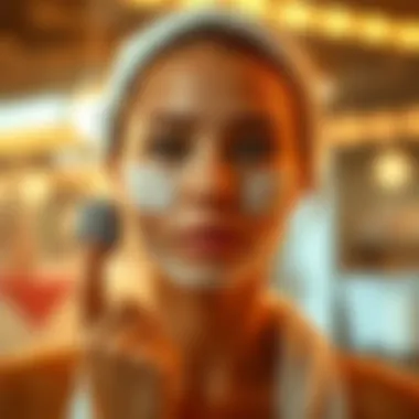 Technology overview highlighting the innovative features of face scrubbers