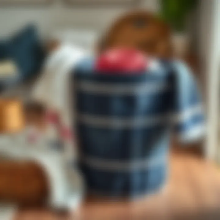 The Nautical Laundry Basket: A Stylish Solution for Coastal Living Introduction