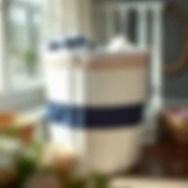 The Nautical Laundry Basket: A Stylish Solution for Coastal Living Summary