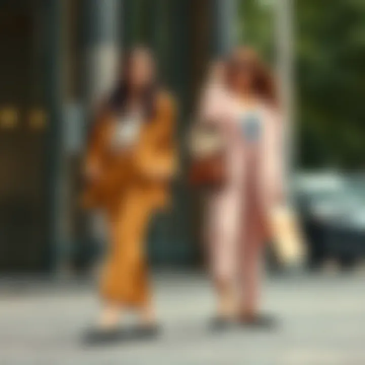 Versatile styling options for cross flats in various outfits