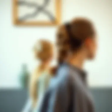 Evolution of Ponytail Holders Through Time Historical depiction of ponytail holders evolving through styles over the years