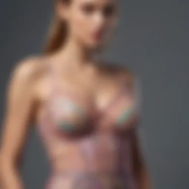 Accessorizing Color Palette Color palette options for accessorizing a spaghetti strap mesh dress