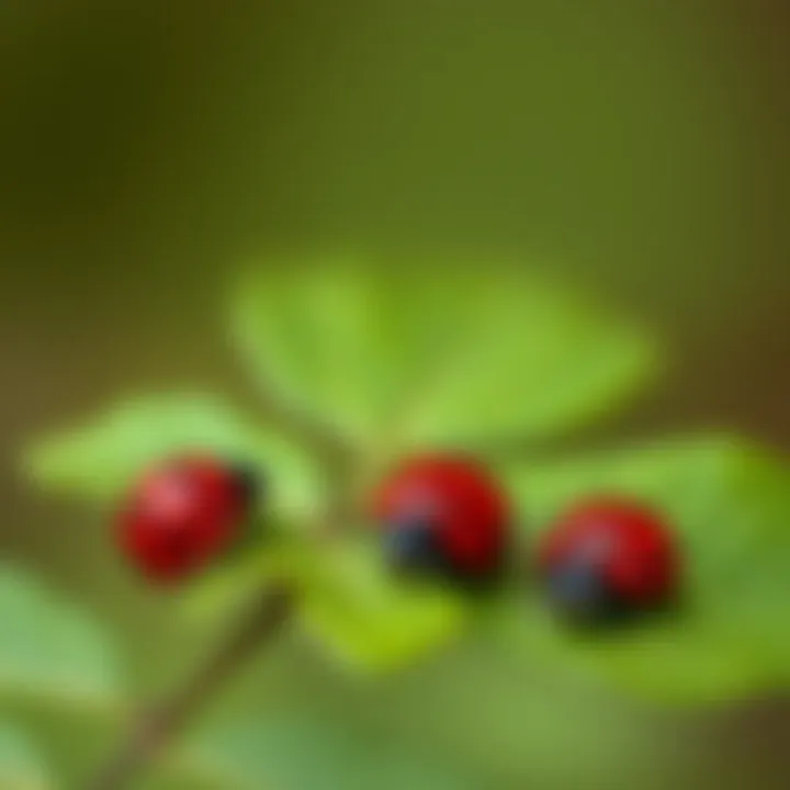 Eco-Friendly Ladybug Hair Clips A sustainable selection of ladybug hair clips made from eco-friendly materials and designs