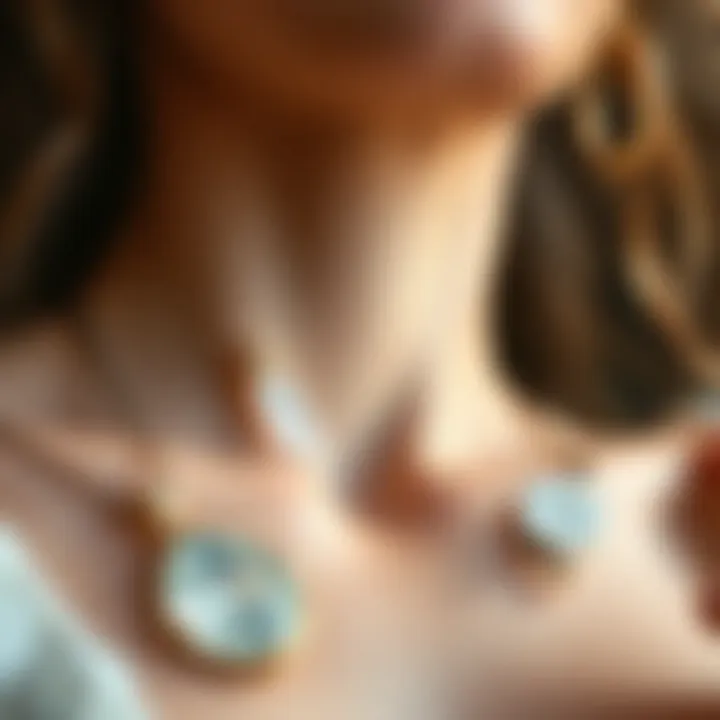 Variety of crystal urn necklace designs showcasing personal style