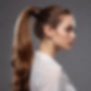 Sustainable materials used in the creation of fake hair ponytails