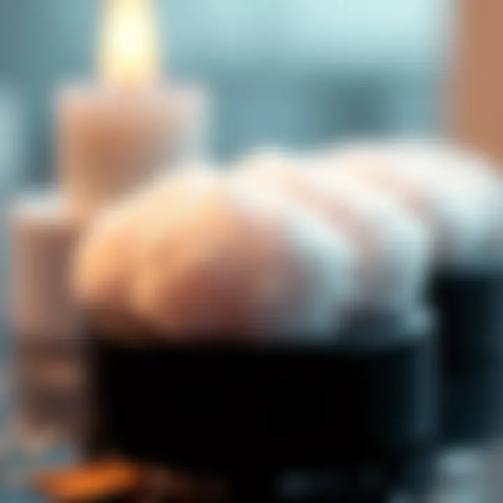 Care and Maintenance of Powder Puffs Visual guide on proper care and maintenance for powder puffs