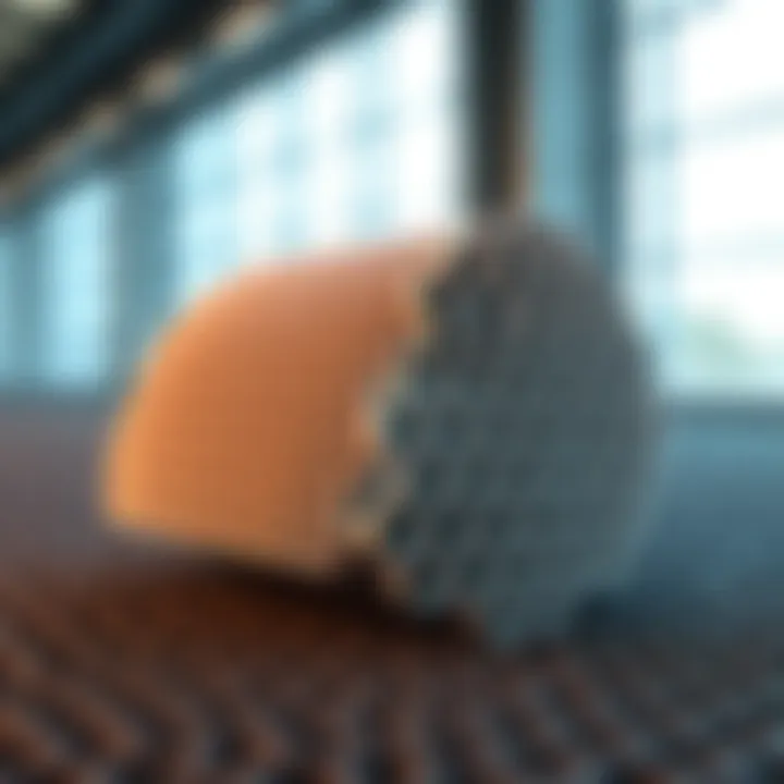 Innovative Structure of Honeycomb Litter Mats Elegant honeycomb litter mat design showcasing innovative structure