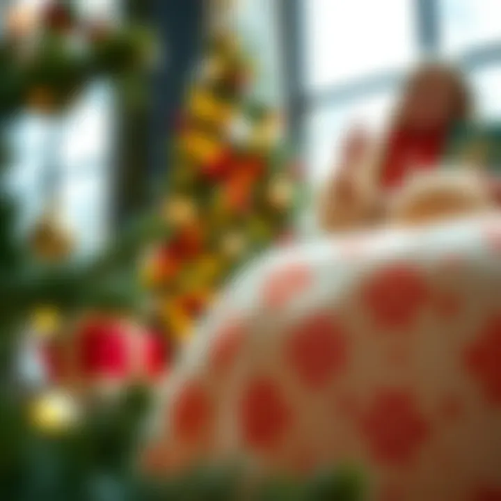 Materials Behind Christmas Tree Covers Materials used in upright Christmas tree covers showcased