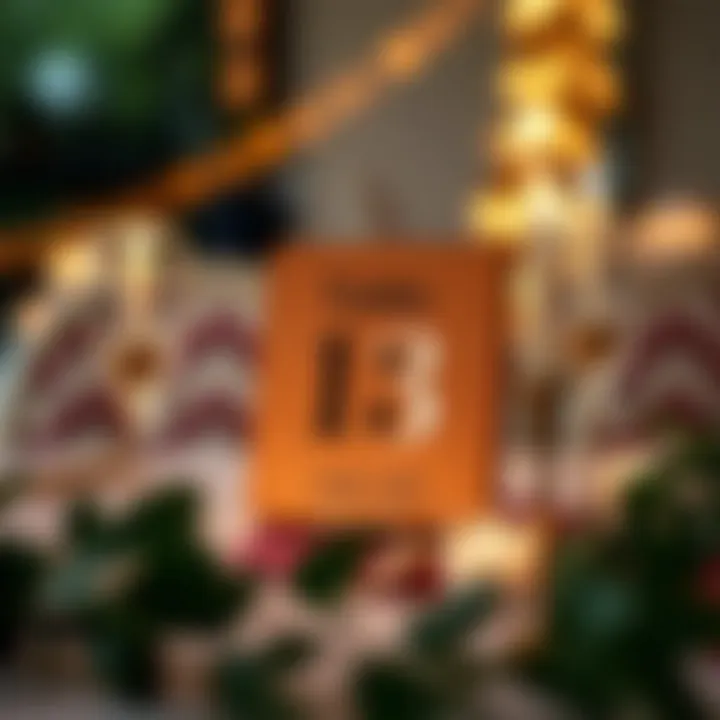 Creative DIY wooden table number holder with personalized touch